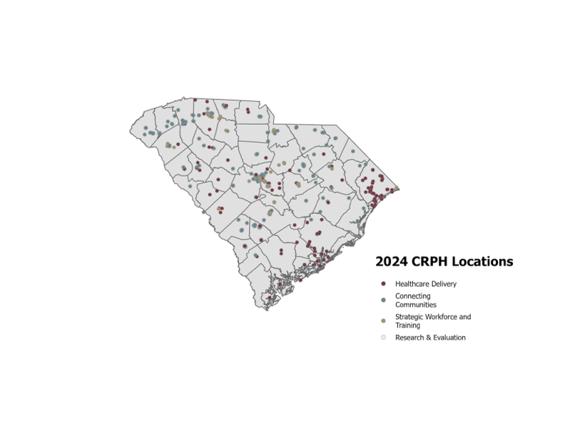 Map CRPH Service Sites