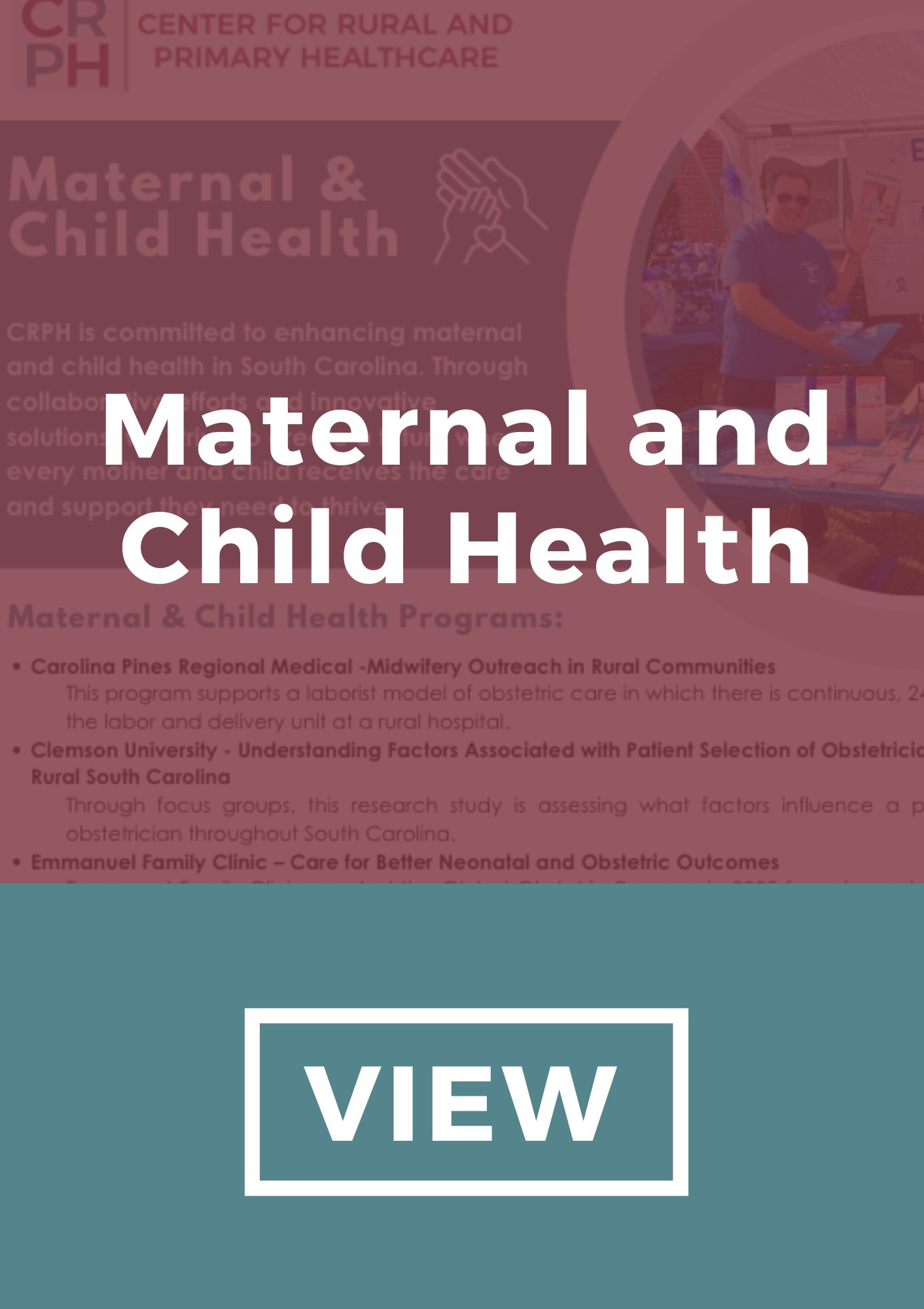 Maternal and Child Health