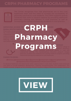 CRPH Pharmacy Programs one pager