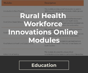 Rural Health Workforce Innovations Online Modules
