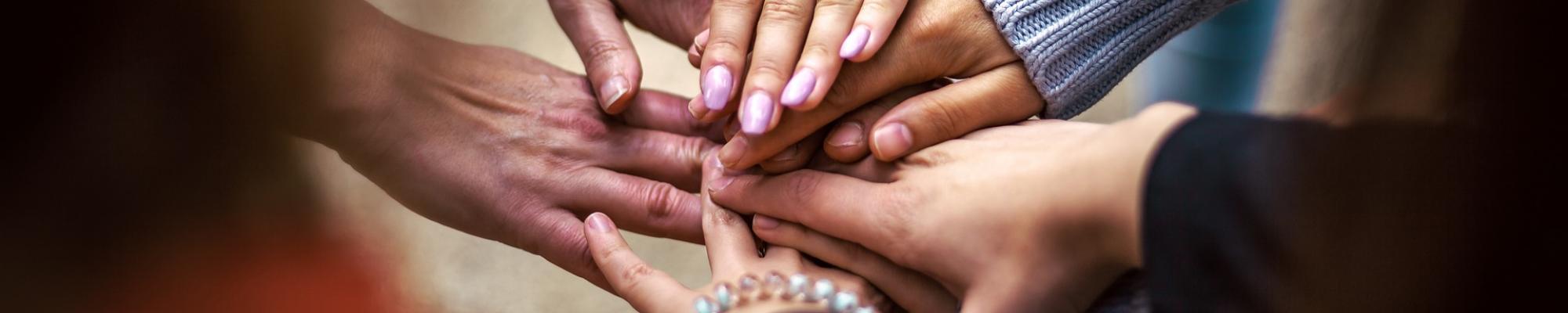 hands together