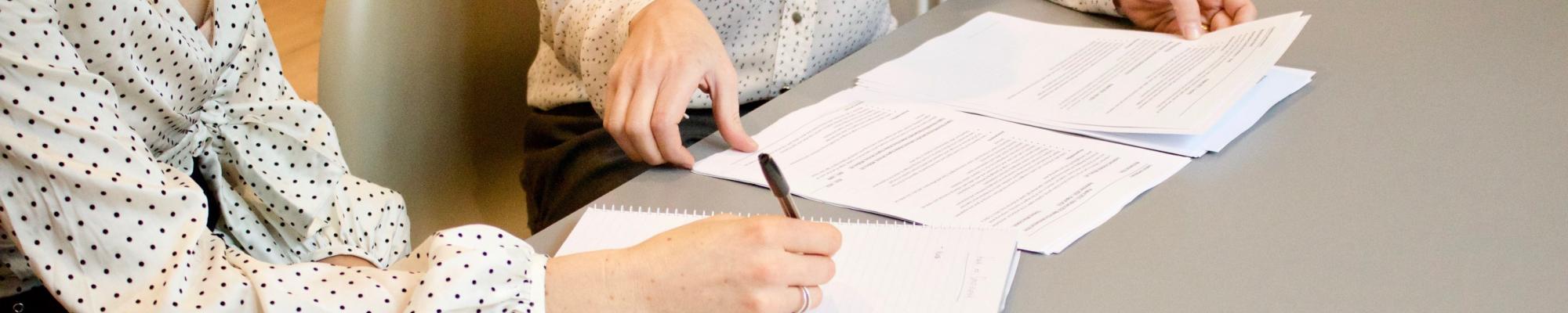 Reviewing documents