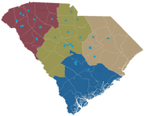 SC Map of Educational Partnerships